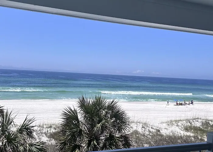 New Balcony At The Shores 101! Beach Front Townhouse! Gulf View Property!