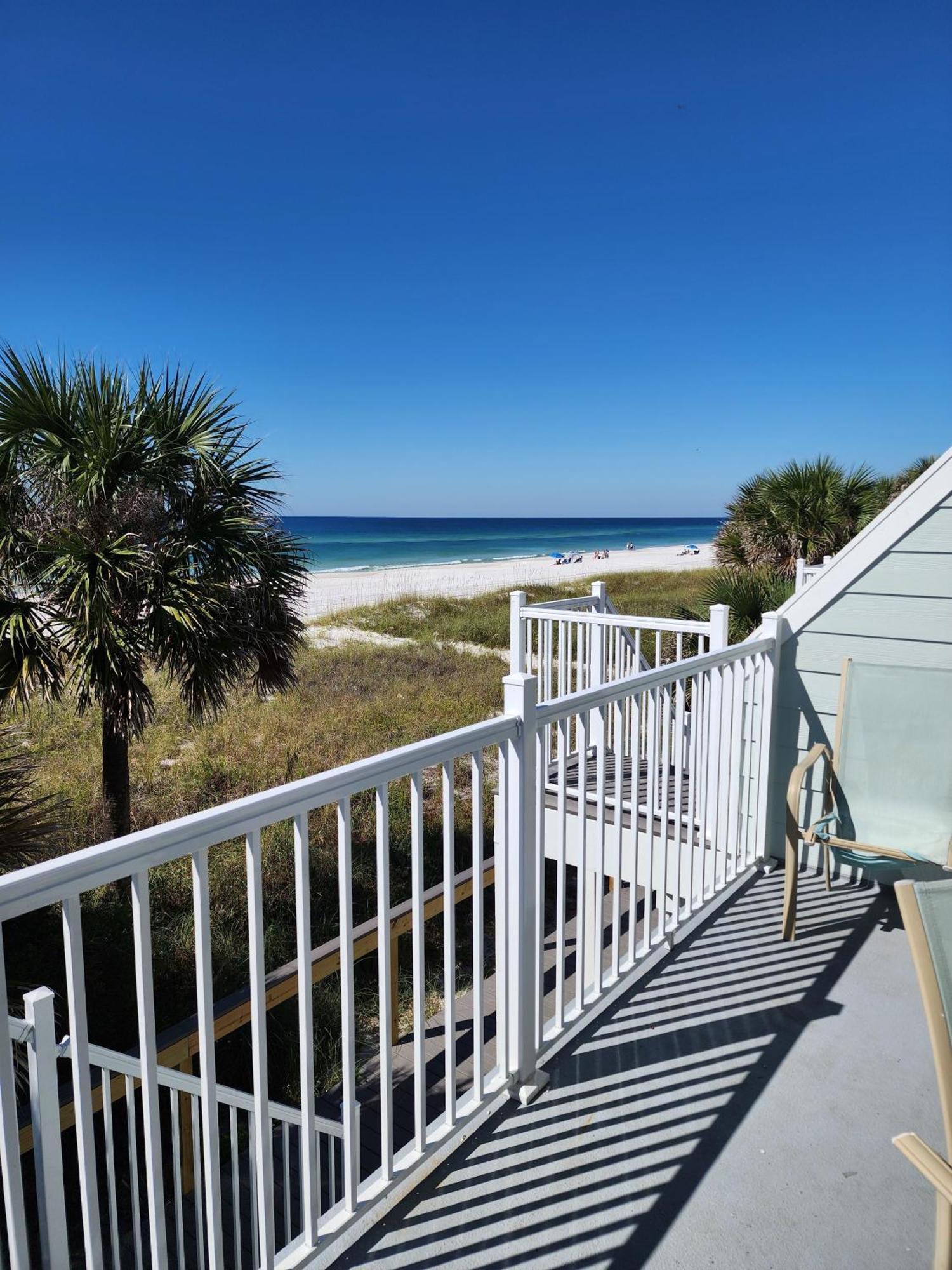 New Balcony At The Shores 101! Front Townhouse! Gulf View Property! * Panama City Beach